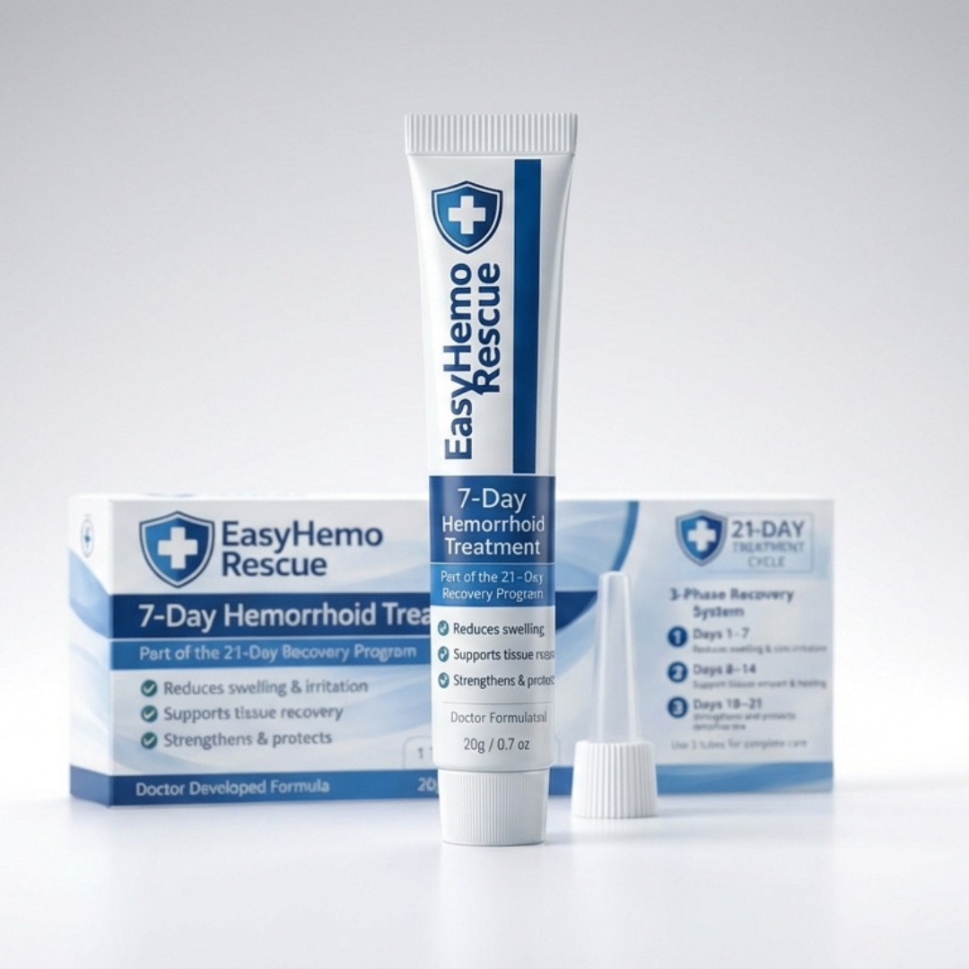 EasyHemo Rescue™ — Complete 21-Day Recovery System (3 Tubes)